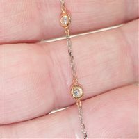 Bracciale Vidali Gioielli Donna in Oro bianco Zircone BROR-34 - BROR-34